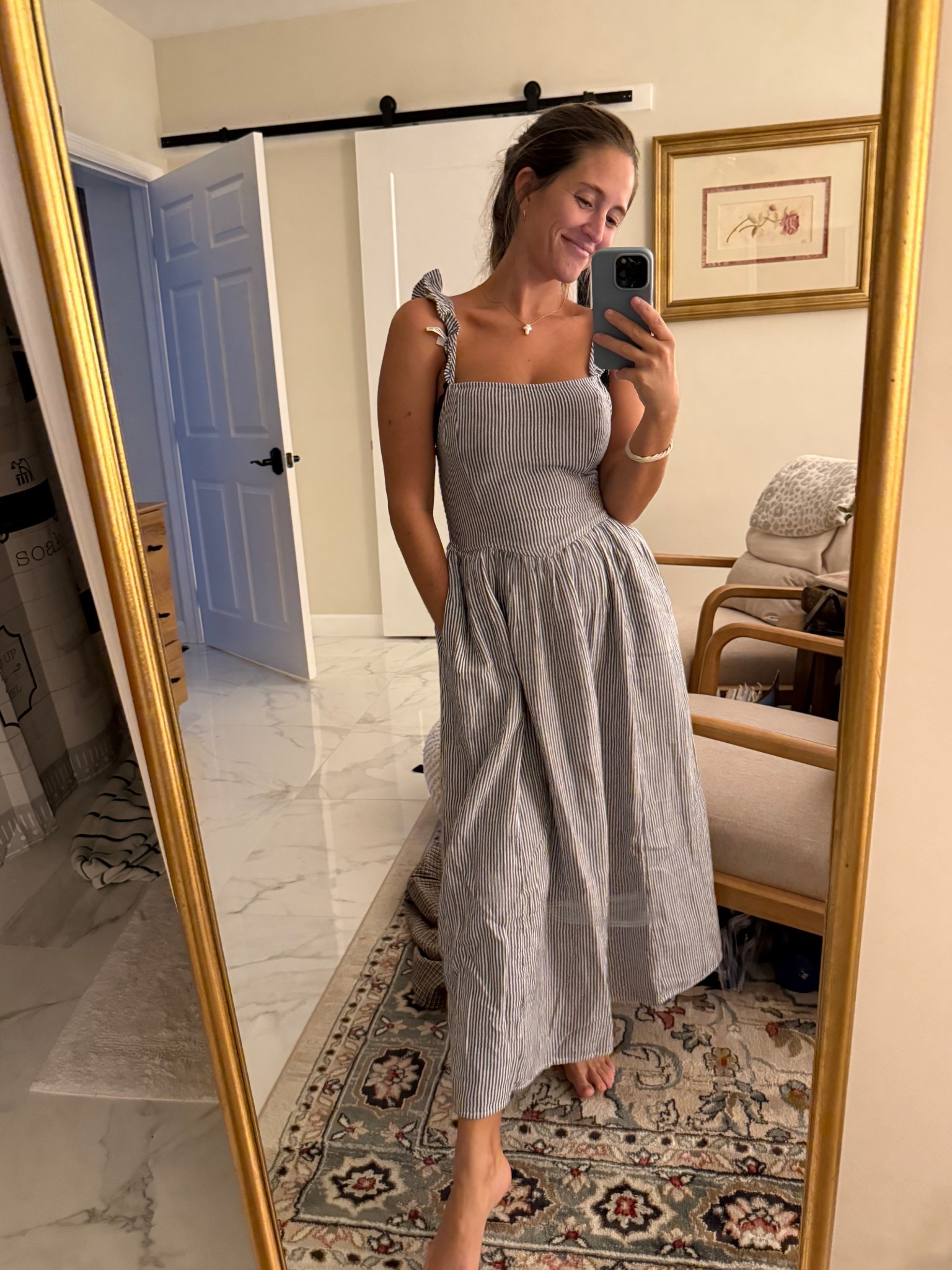 Obsessed with this dress! It is the perfect church dress, photographer outfit, or fall family photoshoot outfit for moms! It has pockets too! And just enough coverage! I am wearing an xs (5’1) and it’s so comfortable!! 
Fall family photoshoot outfit ideas, women’s fall outfits, fall outfit idea, fall dress, church dress, outfit for photoshoot, mom’s outfit, easy dress, dress with pockets Arie dresses, photoshoot outfit, fall family photos

#LTKWorkwear #LTKFamily #LTKStyleTip