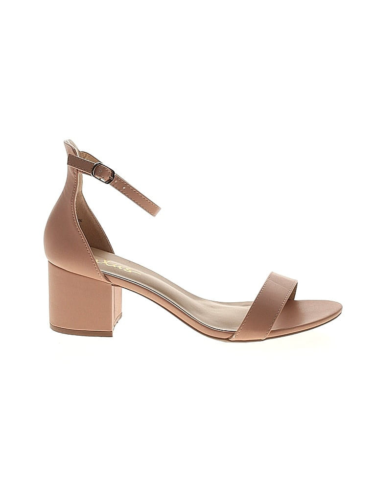 Lulus Heels: Tan Shoes - Size 10 | ThredUp