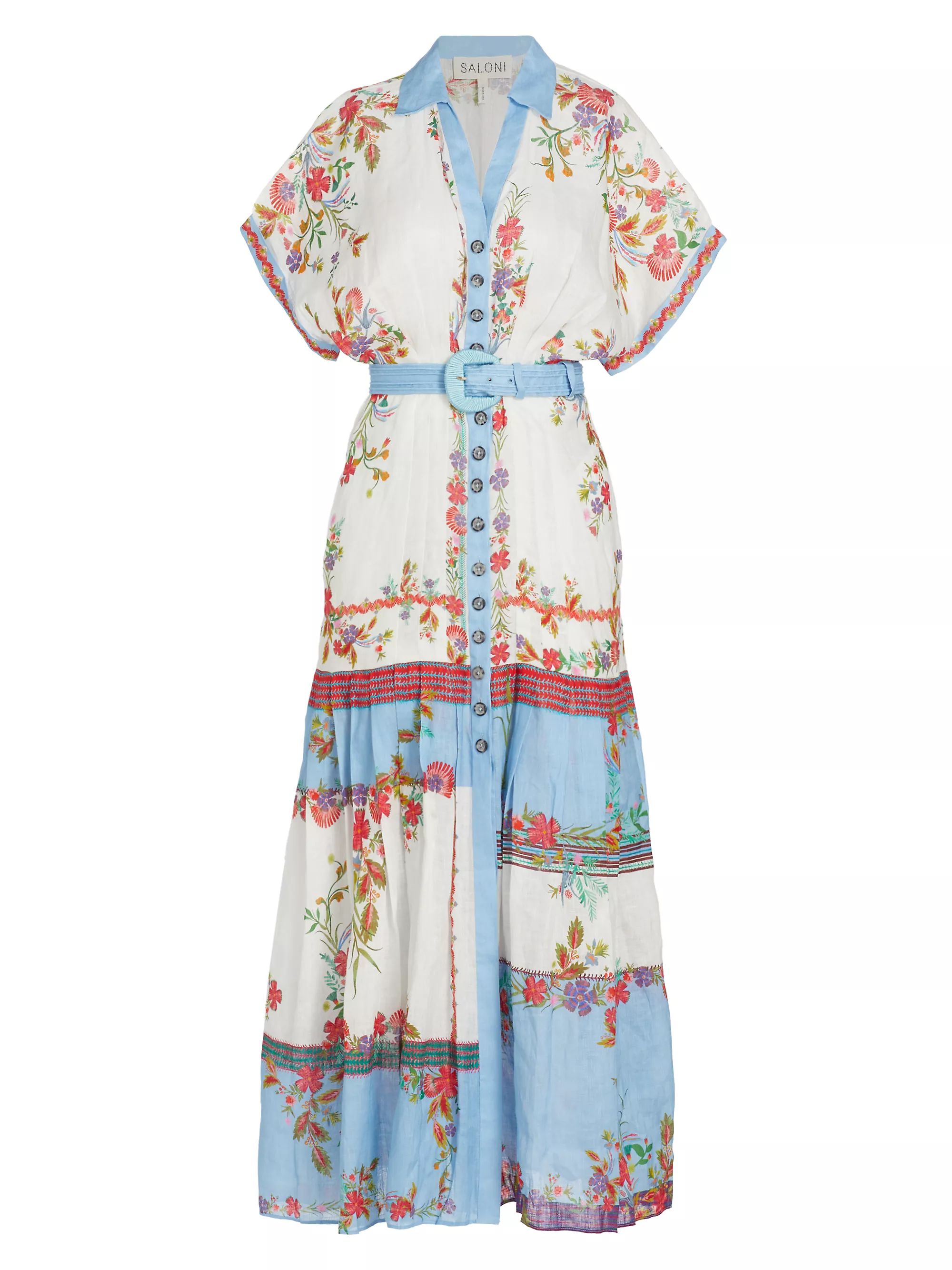 Zinnia GroveAll MidiSaloniRiya Belted Printed Linen Midi-Dress$595
            
          20% Off... | Saks Fifth Avenue