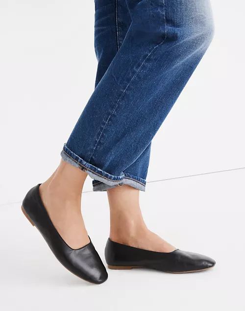 The Cory Flat in Leather | Madewell