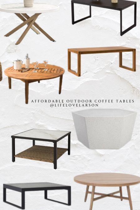 Outdoor coffee tables

#LTKSeasonal #LTKhome