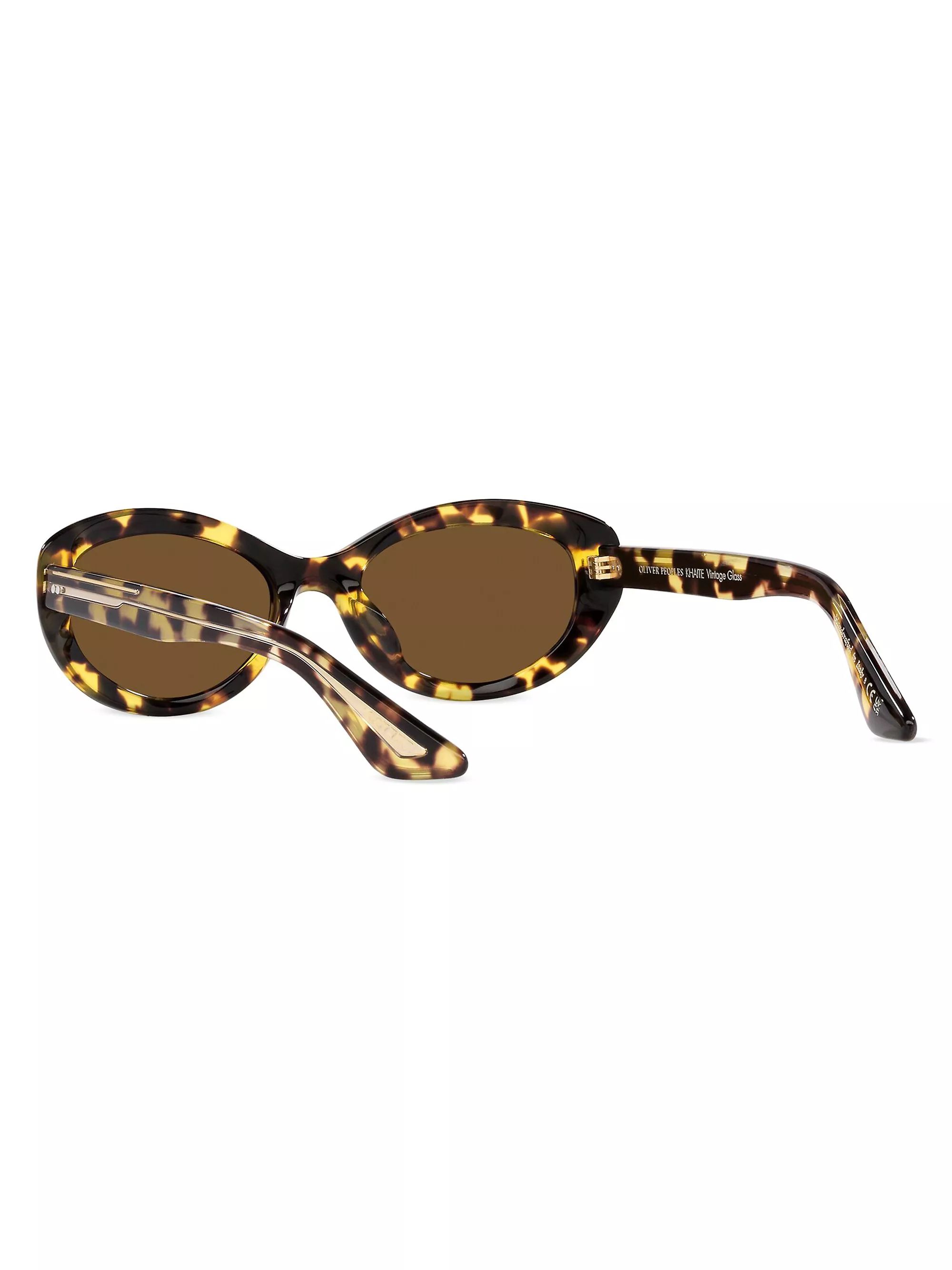 Oliver Peoples 53MM Oval Sunglasses | Saks Fifth Avenue