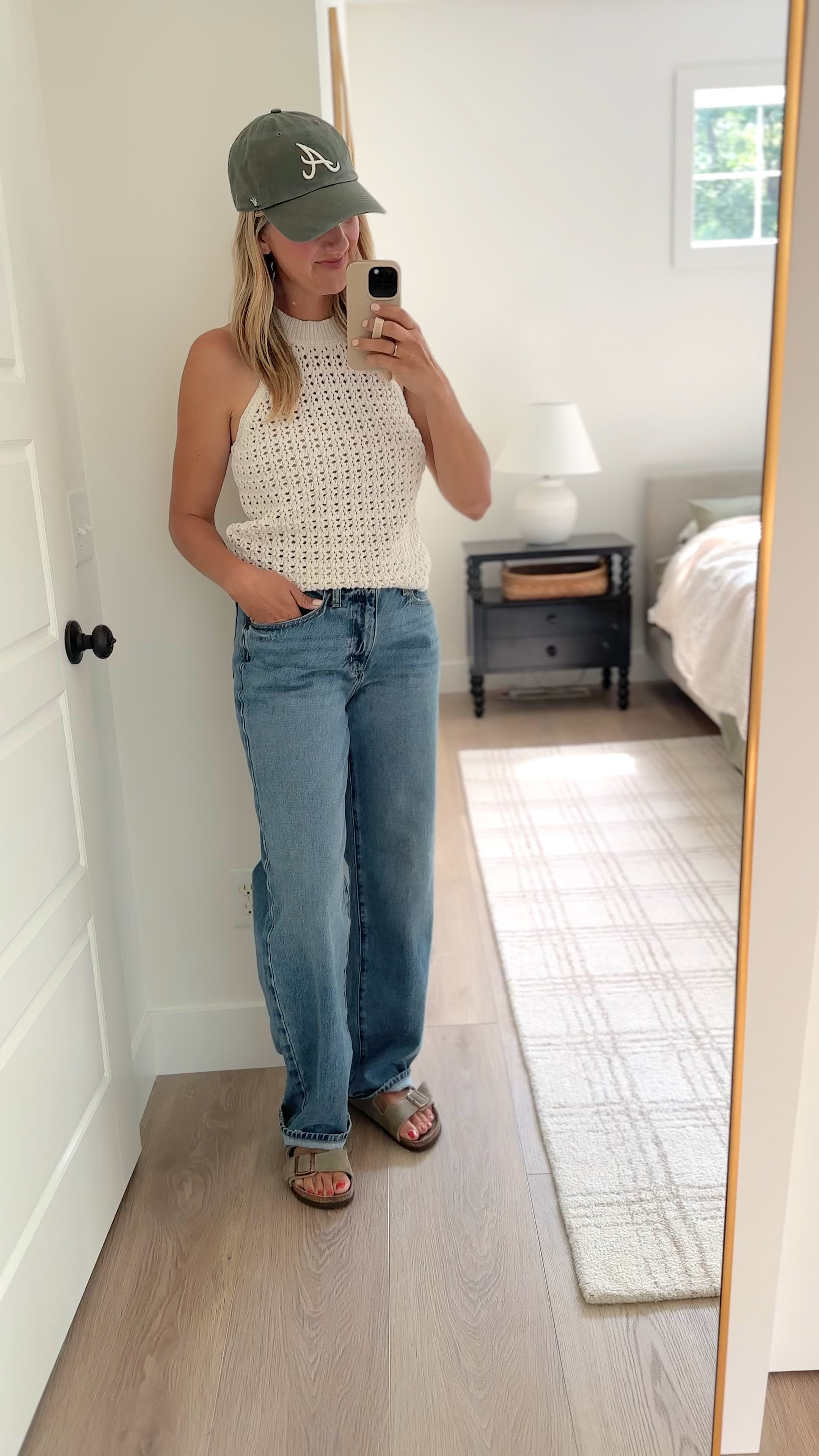 I can’t believe this outfit is from target!
It’s got those A+F vibes… I wore a nude color tube top style bra under the shirt. I would recommend sizing down one size in the jeans.✔️

#LTKStyleTip #LTKVideo #LTKFindsUnder50