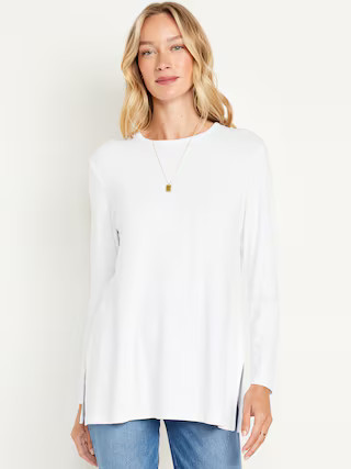 Luxe Tunic T-Shirt | Old Navy (US)