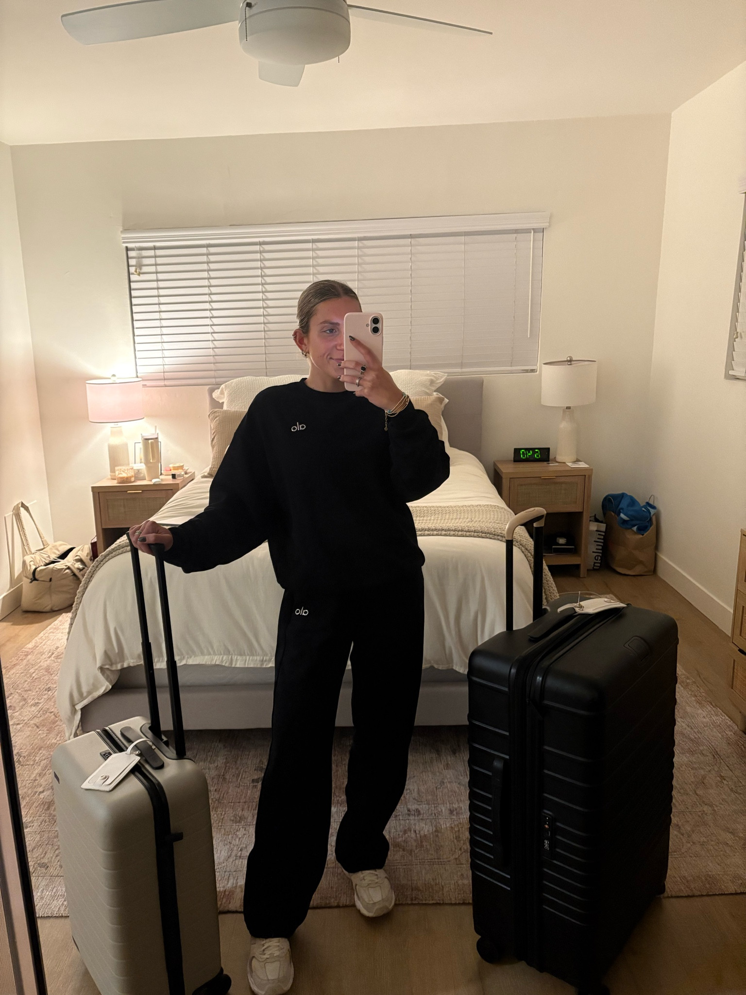 Travel fit & my favorite luggage! Size XXS in both top and bottom

#LTKSaleAlert #LTKGiftGuide #LTKCyberWeek