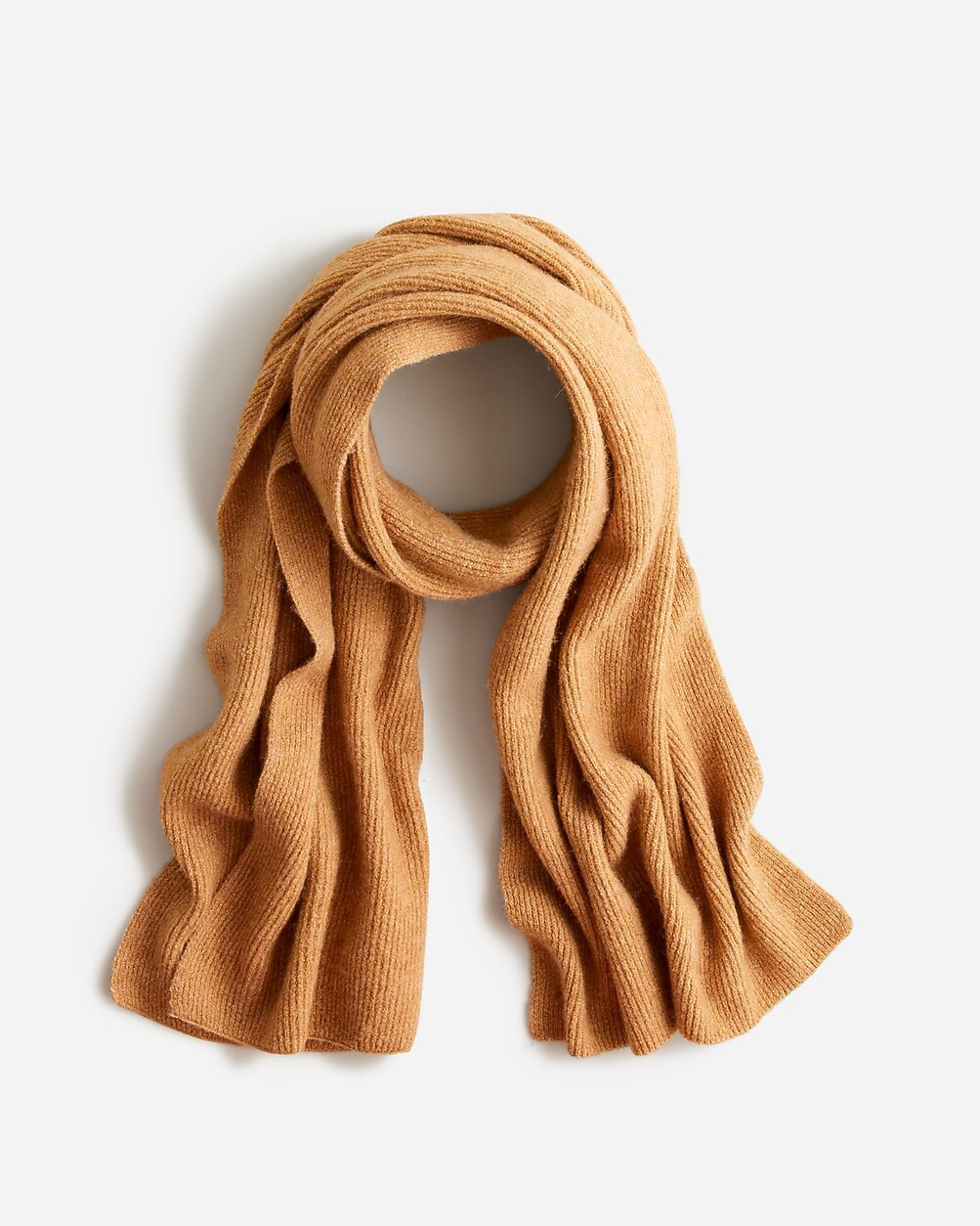 Ribbed scarf in Supersoft yarn | J. Crew US