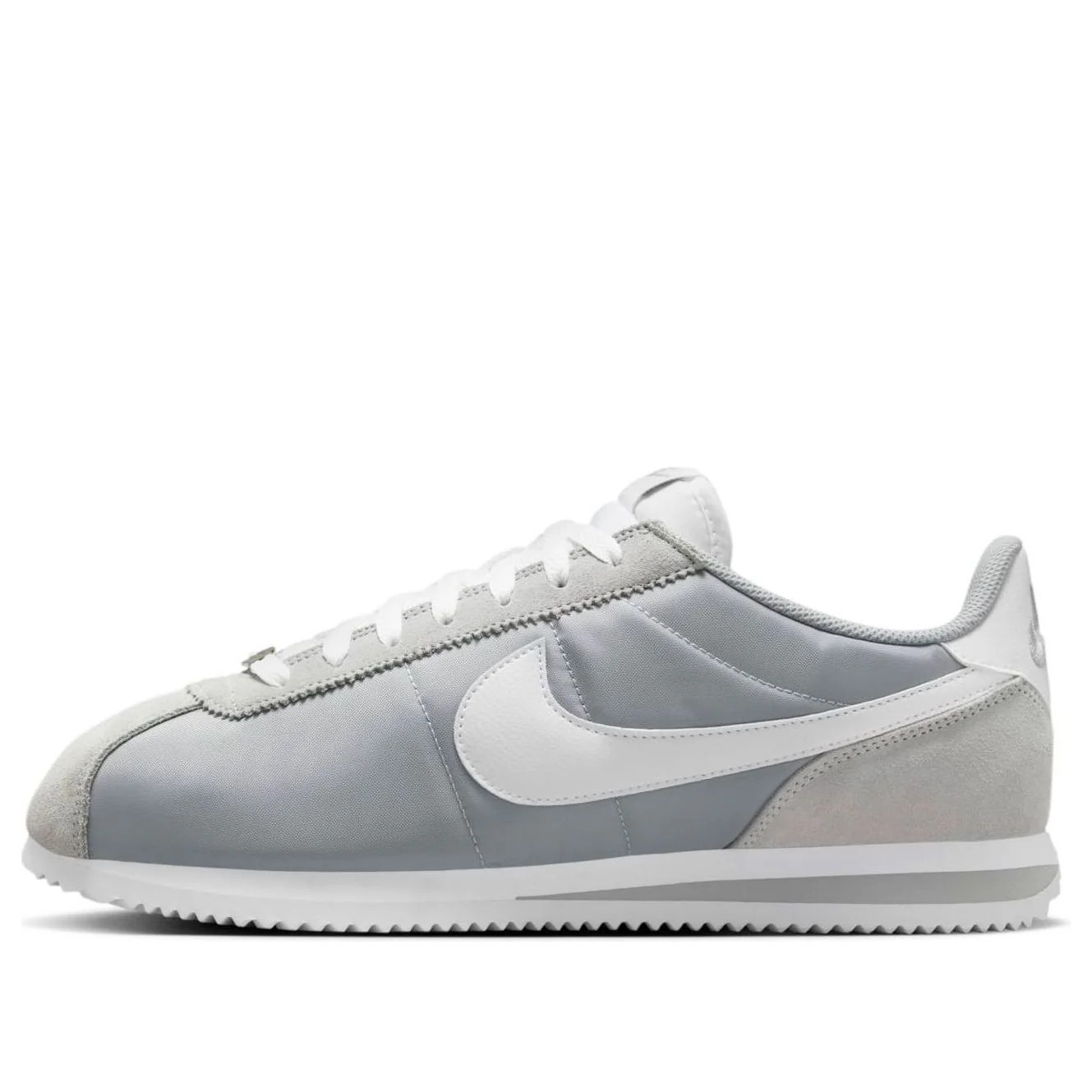 Nike Cortez Textile 'Flat Silver White' | KICKS CREW