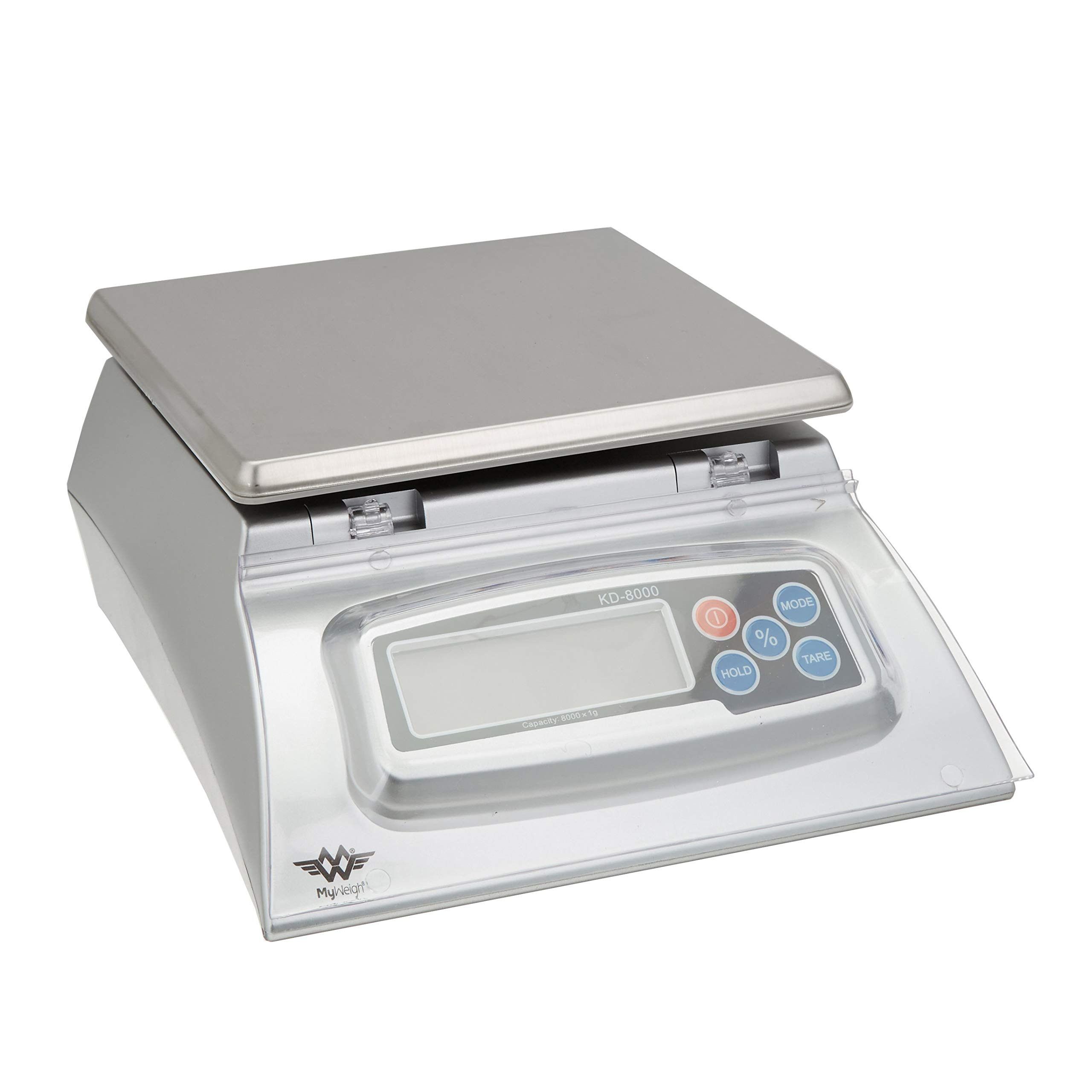Kitchen Scale - Bakers Math Kitchen Scale - KD8000 Scale by My Weight, Silver | Amazon (US)