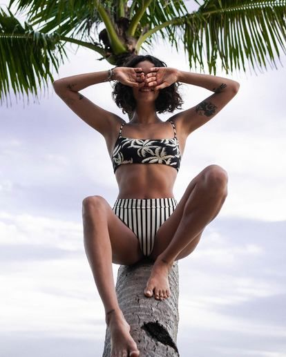Palm Side Reversible Bralette Bikini Top | Billabong