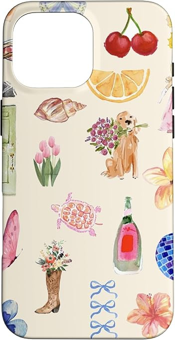 iPhone 16 Pro Max Aesthetic Italian European Summer Preppy Collage Case | Amazon (US)