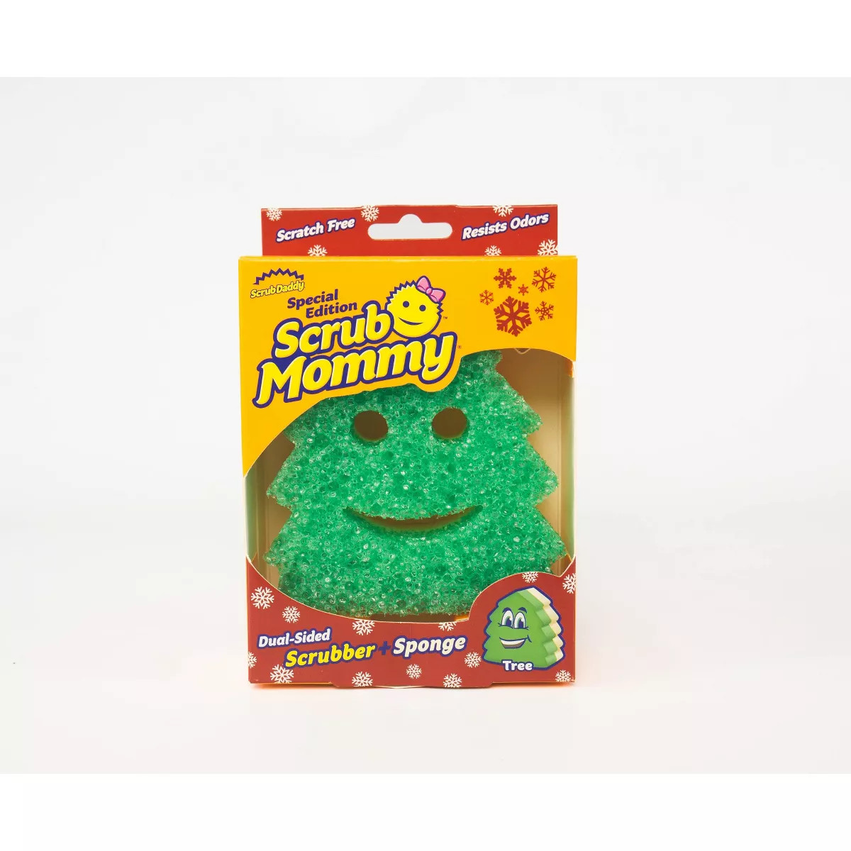 Scrub Daddy Special Edition Scrub Mommy Dual-Sided Scrubber + Sponge - Tree | Target