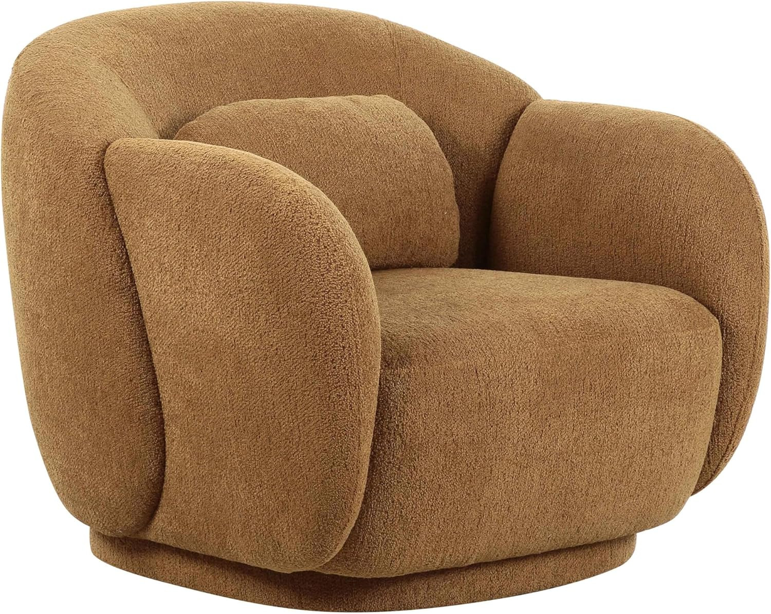 Tov Furniture Misty Brown Boucle Accent Chair | Amazon (US)