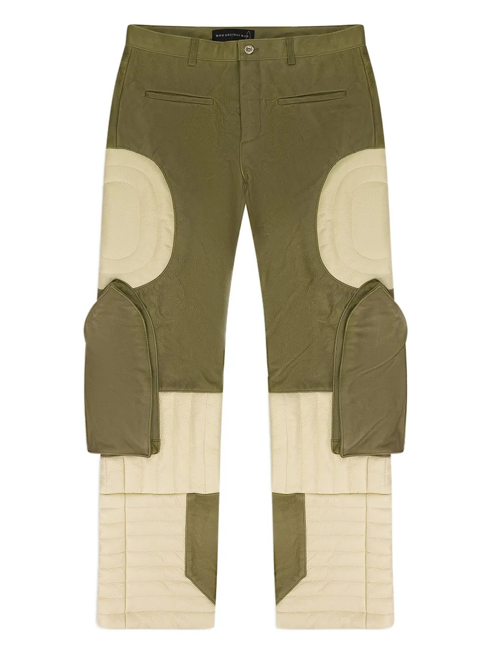 raised window leather trousers | Farfetch Global