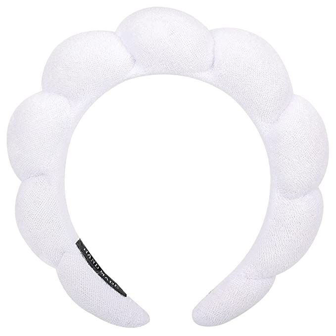 Zkptops Spa Headband Sponge Headbands Padded Soft Hairband for Women Girls Fashion Hair Hoop Chri... | Amazon (US)