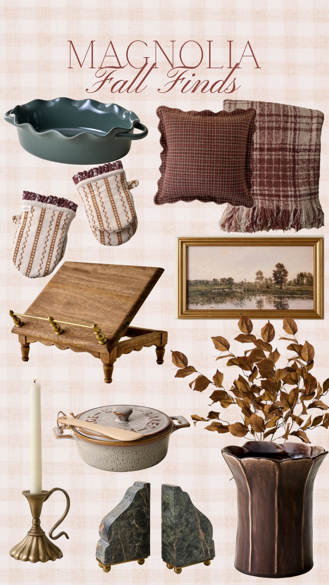 fall home decor from magnolia 🍂🤎