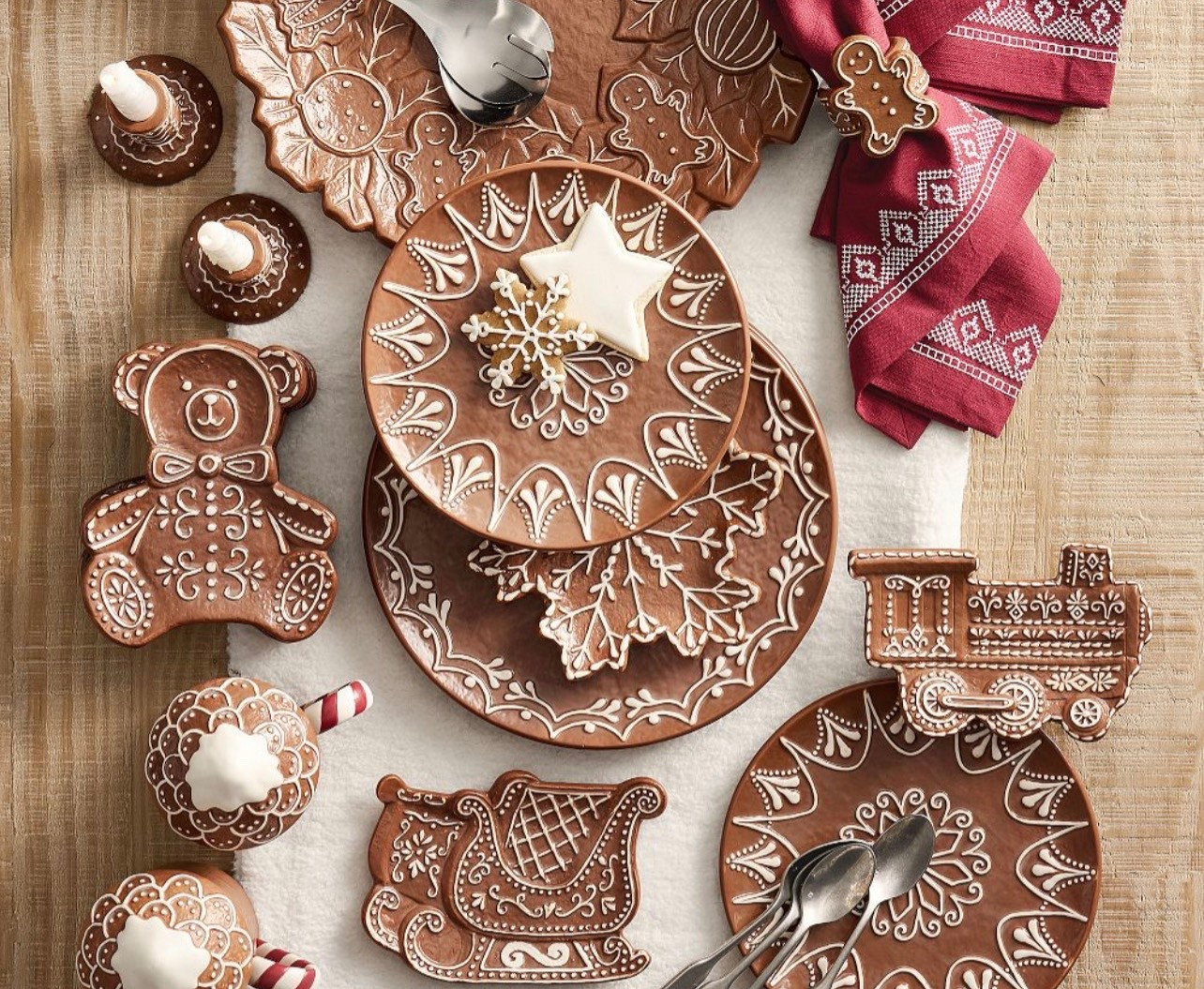 Pottery Barn Gingerbread dishware collectionn

#LTKGiftGuide #LTKSeasonal #LTKHoliday