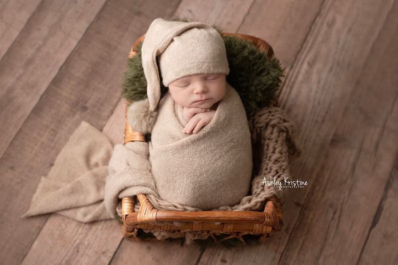 RTS Dark Olive Green Faux Flokati Fur Newborn Photography Prop Forest Green Fur Basket Bowl Stuff... | Etsy (US)