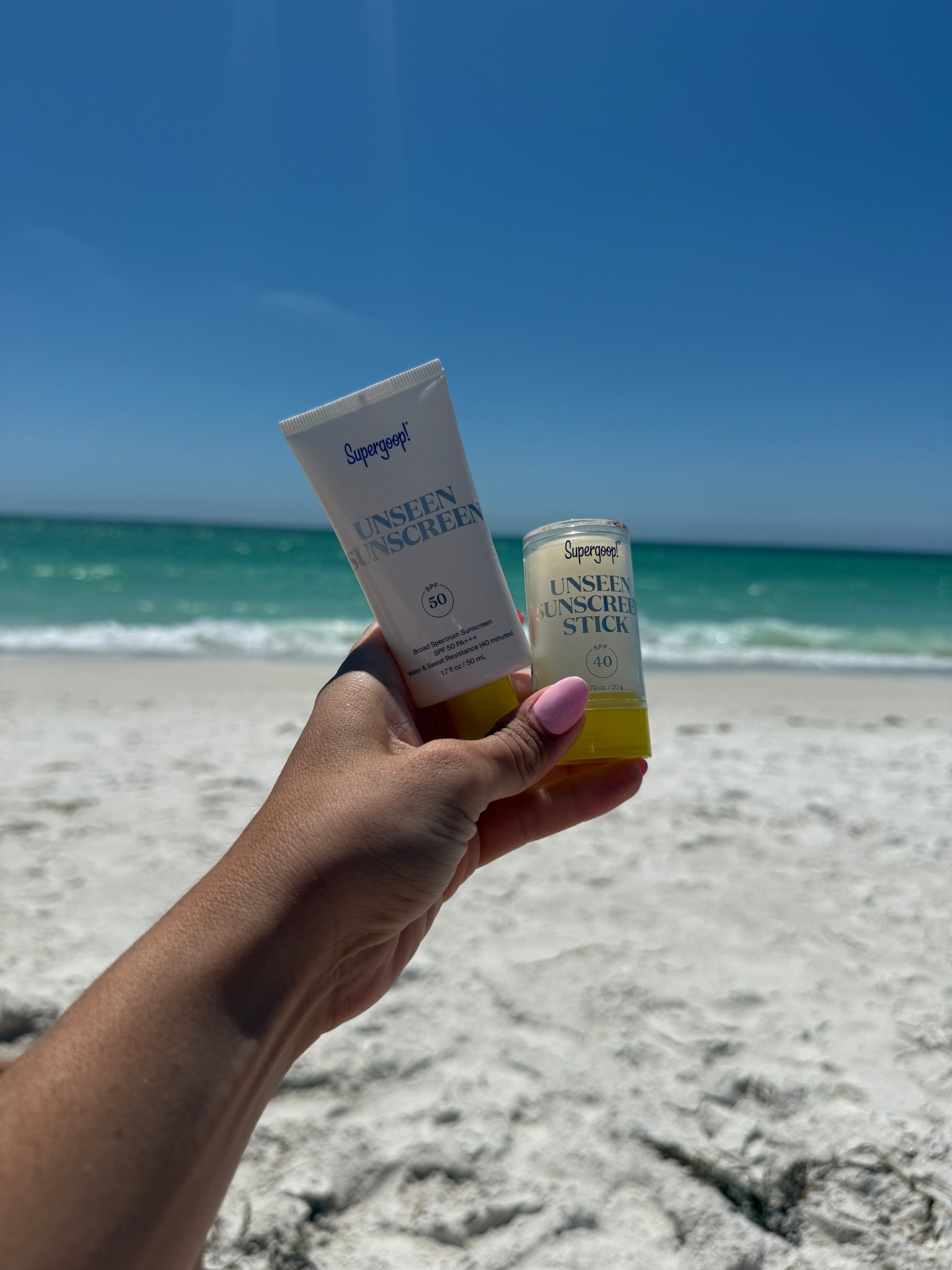 Clear sunscreen that is hydrating!! 

#LTKBeauty #LTKSeasonal #LTKSwim
