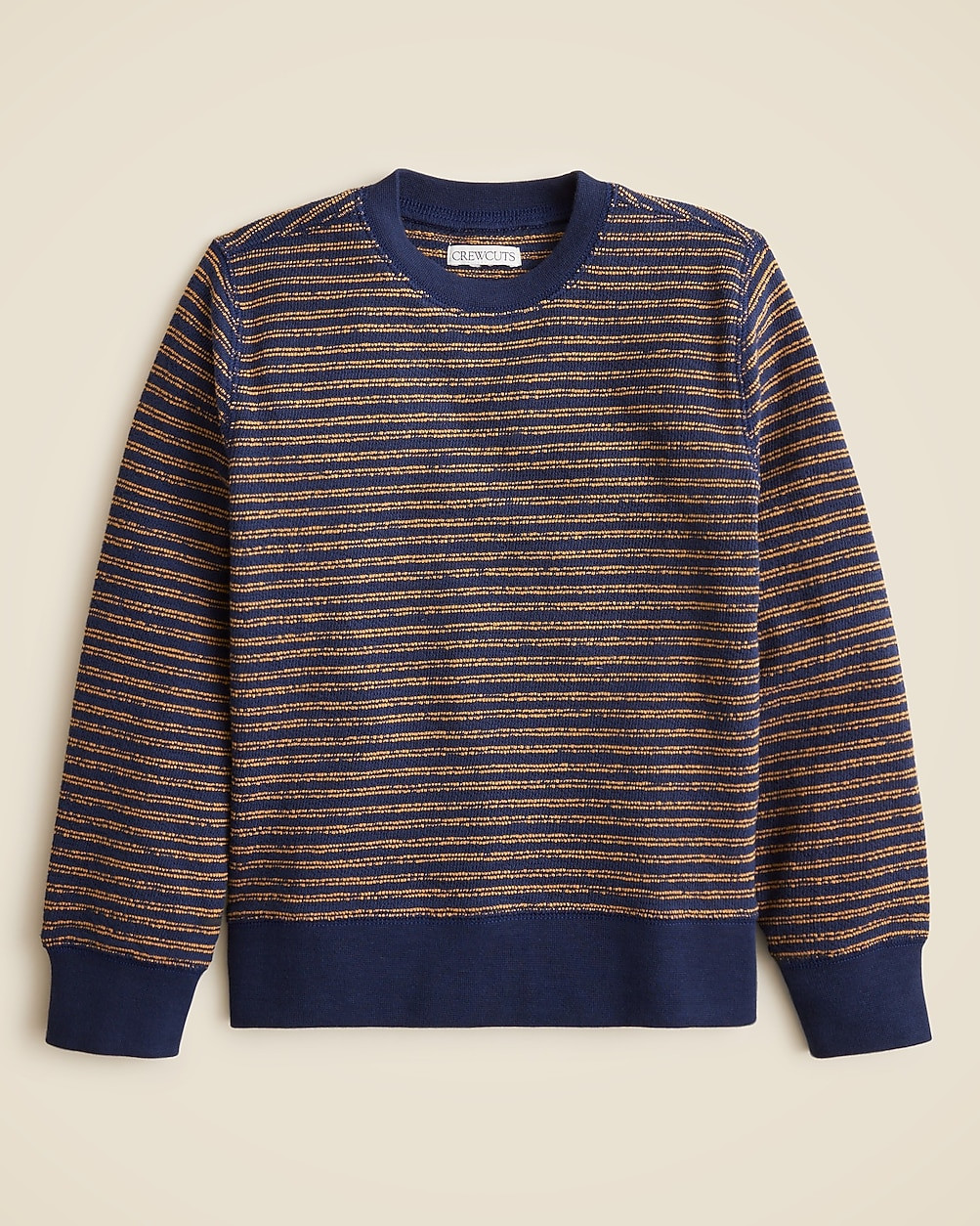 Boys' long-sleeve sweater T-shirt in stripe | J. Crew US
