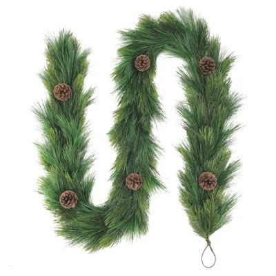 Garland Adorned with Pinecones | Wayfair North America