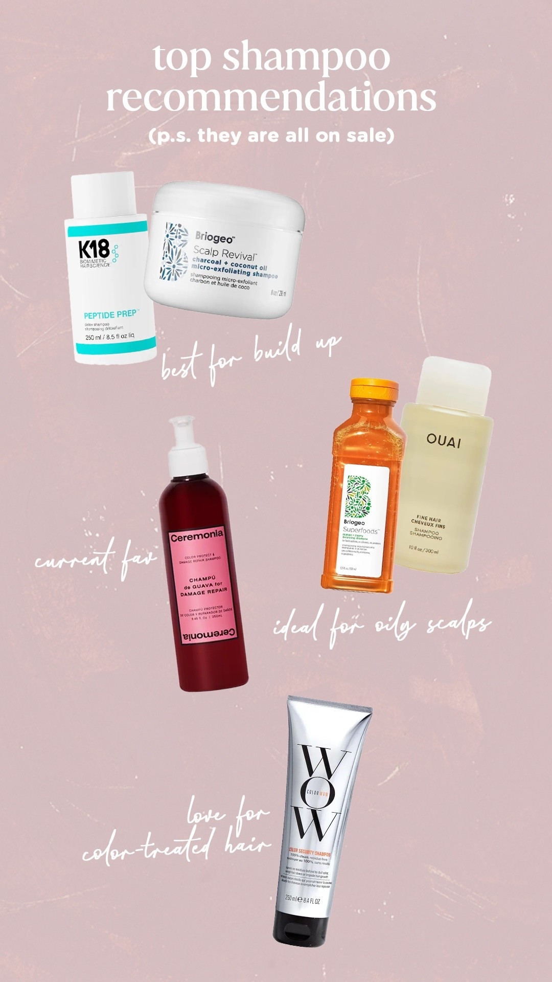 Shampoos I need you to know about (that are on sale) 🫶💕