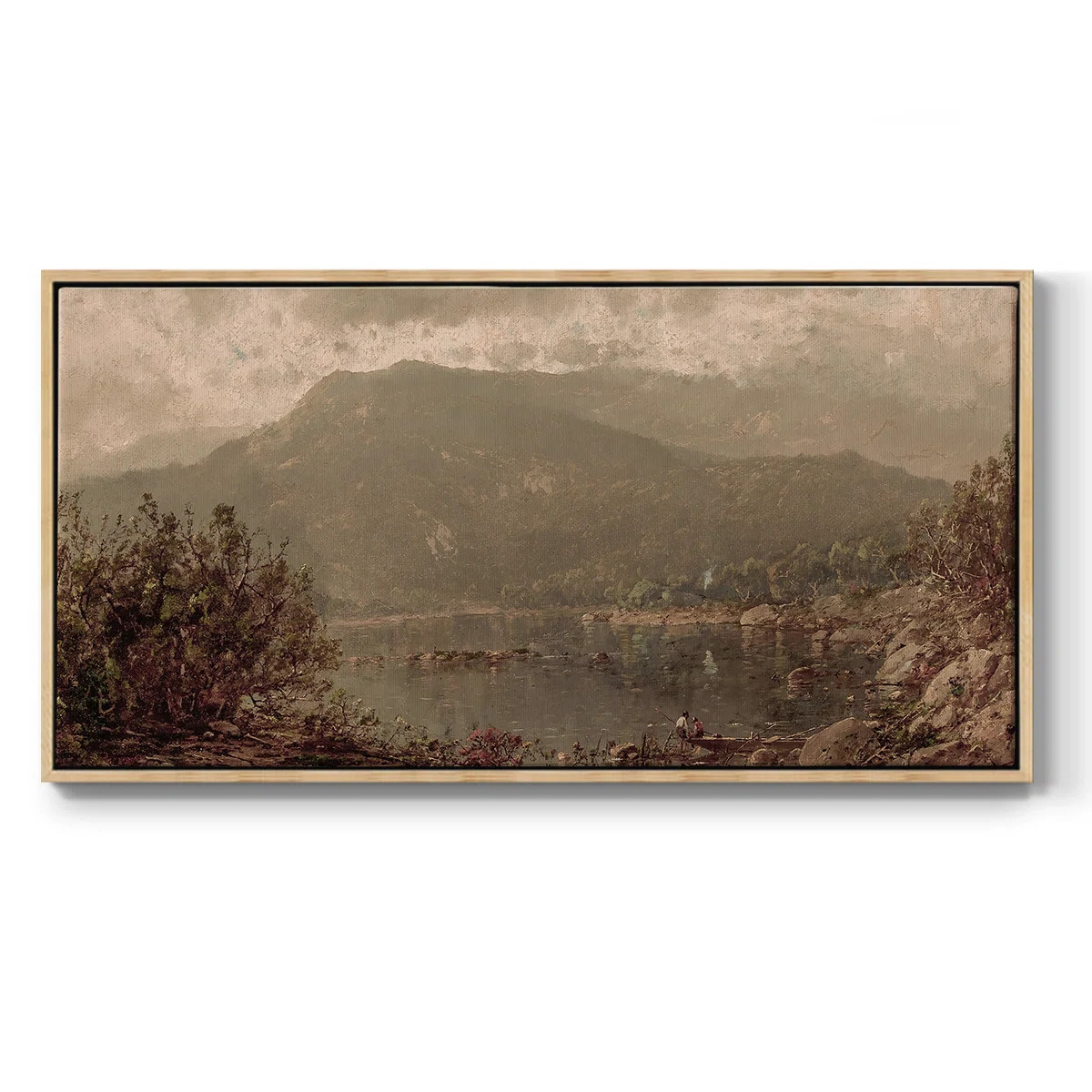 Landscape Series-DCCXCVIII- Framed Gallery Wrapped Canvas -Ready to Hang | Wayfair North America