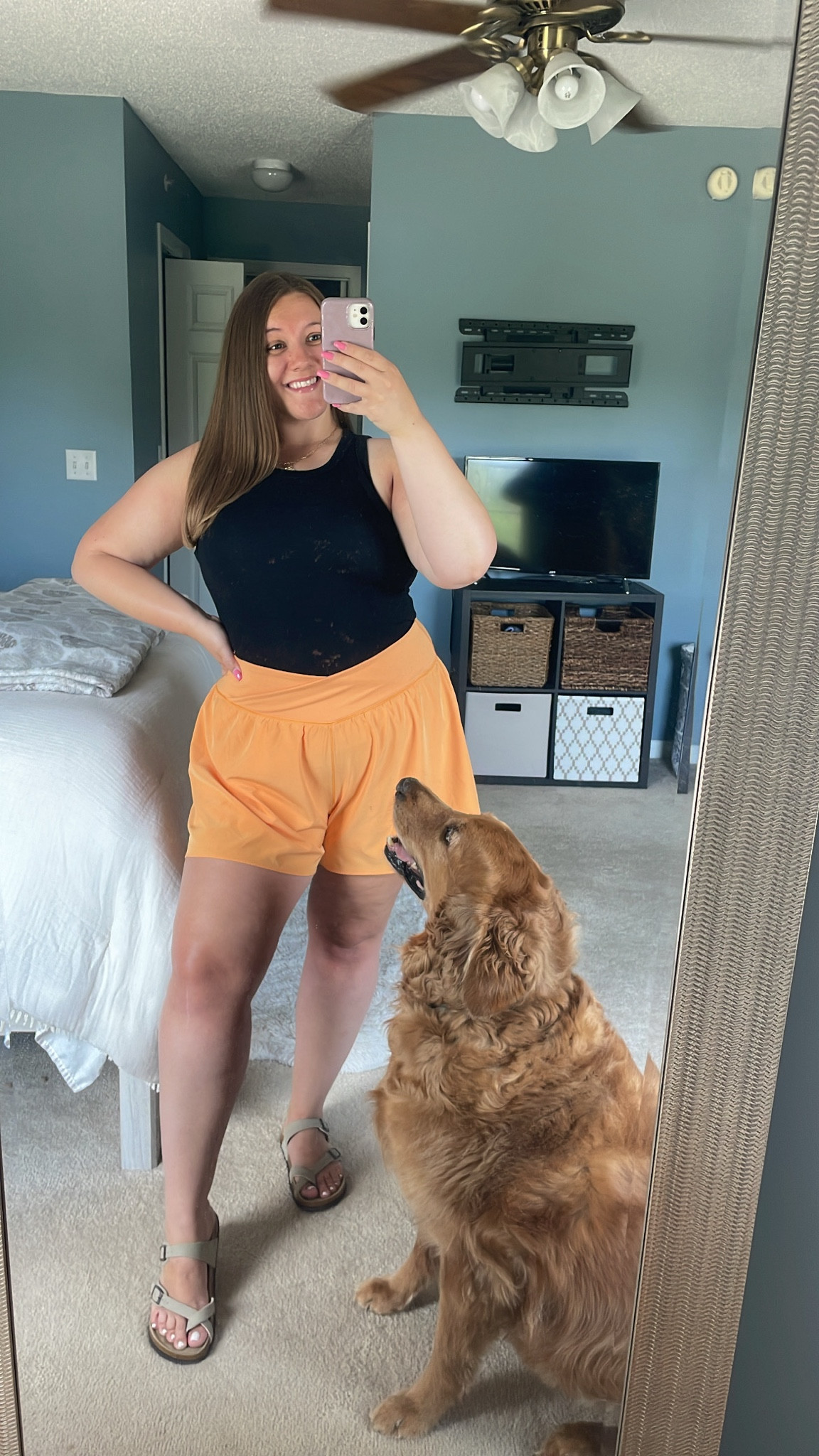 This outfit has been my go-to all summer long! So comfy and adorable. I love wearing these shorts with different tanks 🧡 Details will be added below! 

Tank // Target // size XL
Shorts // Maurice’s // size XL
Sandals // Amazon // size 9.5 
Necklace // Amazon 
Earrings // Target 

#LTKActive #LTKSummerSales #LTKMidsize