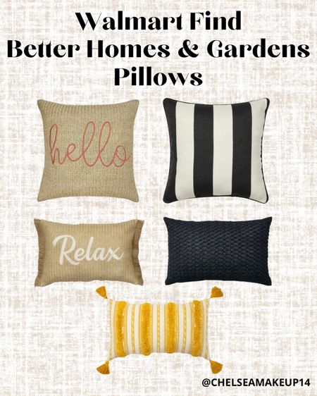 Walmart Find // Better Homes & Gardens // Patio Pillows 

#LTKhome
