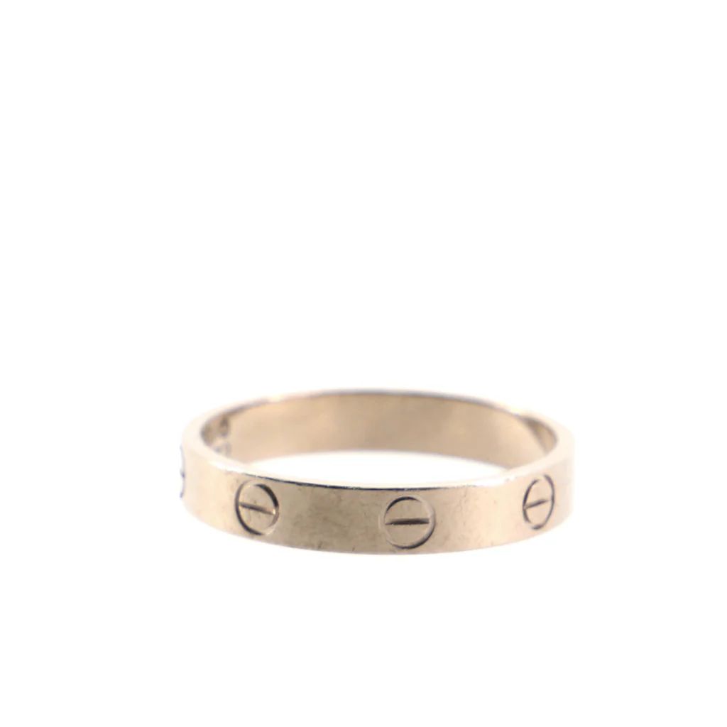 Love Wedding Band Ring 18K White Gold | Rebag