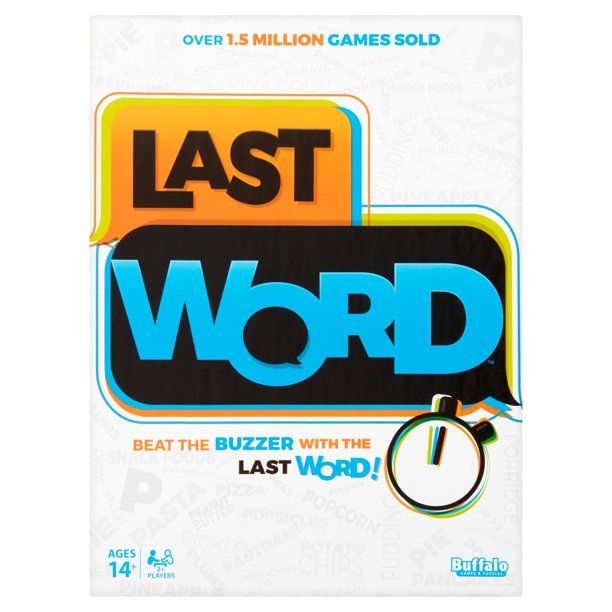 Buffalo Games Last Word Game | Walmart (US)