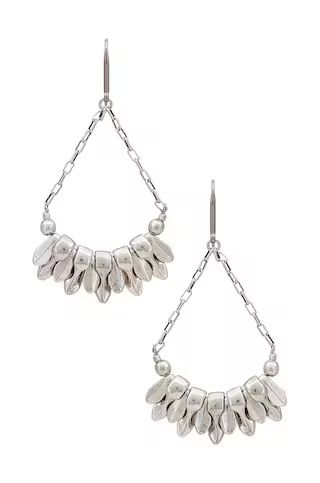 Isabel Marant Boucle d'Oreill Earrings in Silver from Revolve.com | Revolve Clothing (Global)