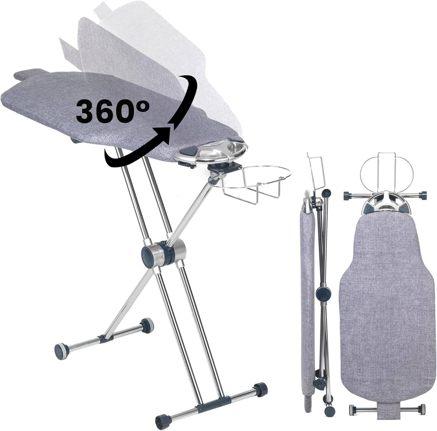 Dazzl 360° Dual-Sided Iron Board - Torso-Shaped Ironing Board Full Size with 8-Level Adjustable ... | Amazon (US)