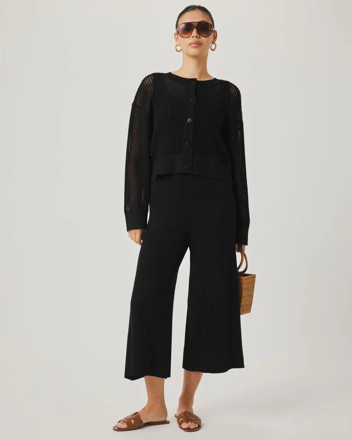 Splendid x @Cellajaneblog Knit Ankle Pant | Splendid