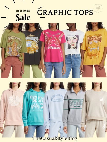 Nordstrom Sale! Graphic shirts 



#LTKxNSale #LTKsalealert