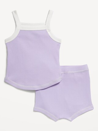 Ribbed Cami Top and Shorts Set for Baby | Old Navy (US)