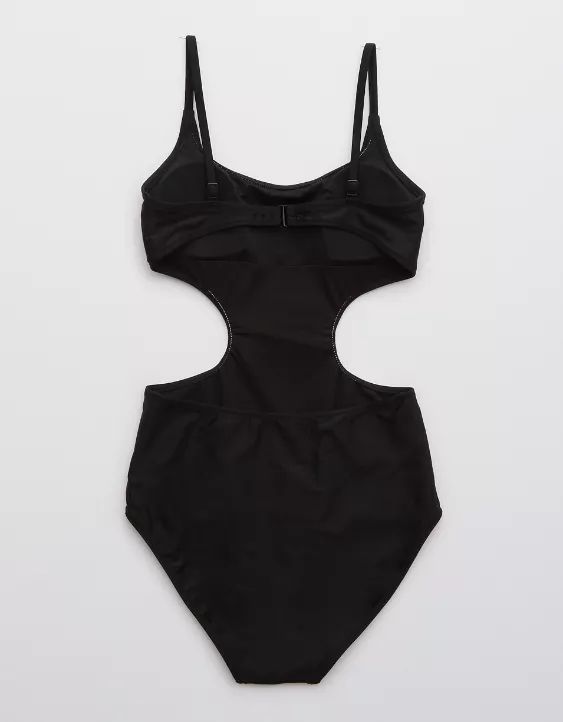 Aerie Side Scoop One Piece Swimsuit | American Eagle Outfitters (US & CA)