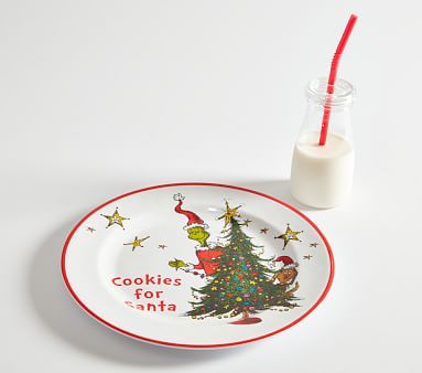 Dr. Seuss's The Grinch™ Cookies For Santa Set | Pottery Barn Kids | Pottery Barn Kids