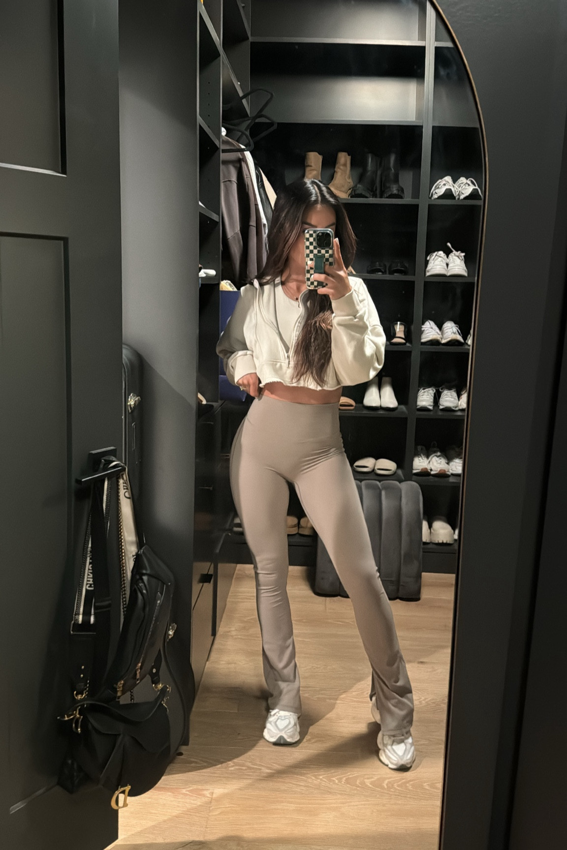 You will find me in neutrals 95% of the time. I get compliments on these leggings every time I wear them 🤍

#LTKFitness