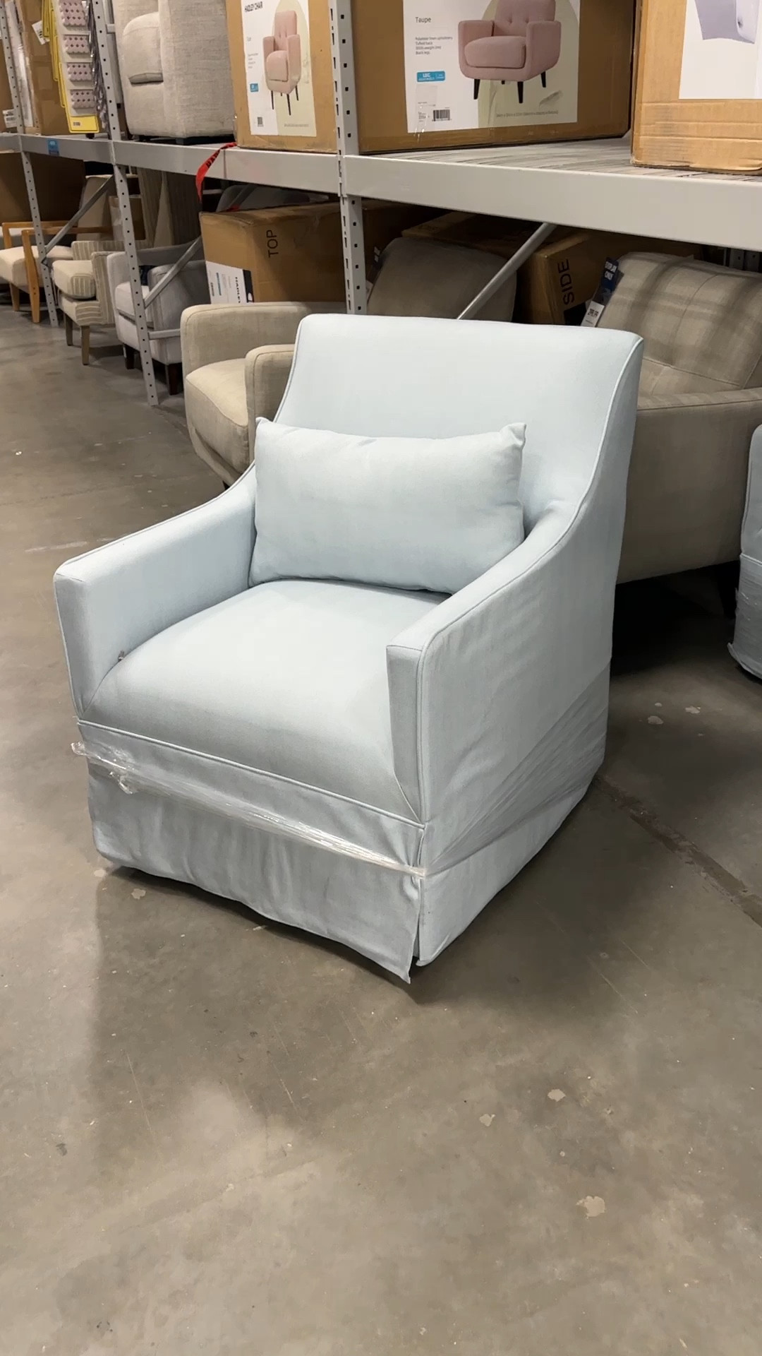 Light blue skirted chair 🤍

#LTKHome #LTKSaleAlert