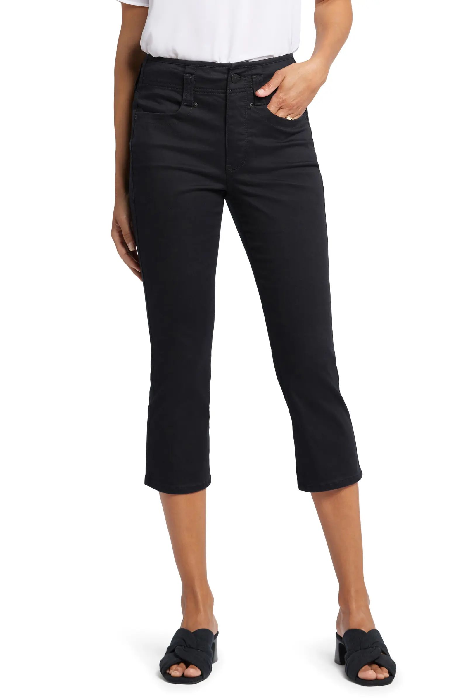 Ami High Waist Skinny Capri Pants | Nordstrom