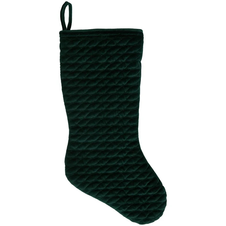 My Texas House Green Christmas Stocking Decoration, 20 in | Walmart (US)