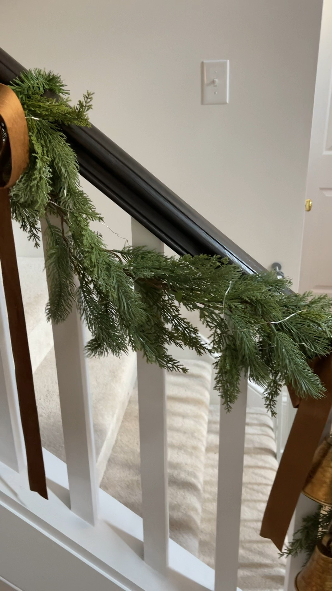 Garland is so realistic looking! Drapes beautifully 

#LTKHome #LTKSeasonal #LTKHoliday