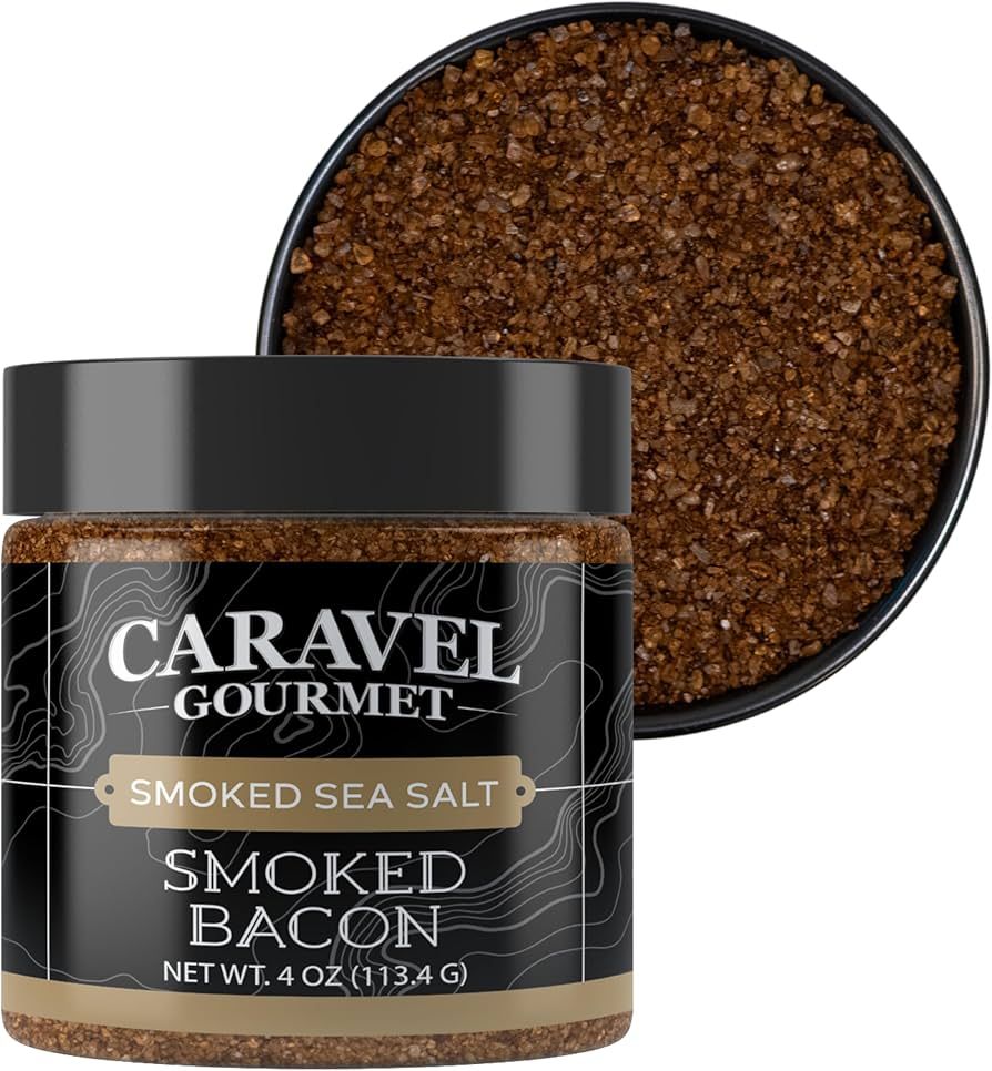 Smoked Bacon Salt - Bacon Seasoning Great for Cooking or as a Finishing Salt - Alderwood Smoked F... | Amazon (US)