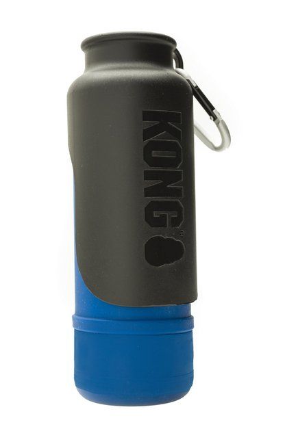 KONG H2O K9 UNIT Insulated Stainless Steel Dog Water Bottle & Travel Bowl, 25-oz, Blue | Chewy.com