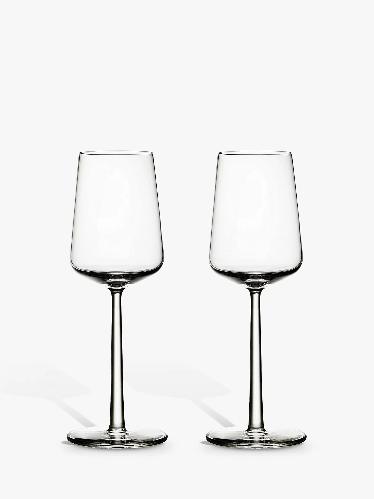 Iittala Essence White Wine Glasses, 330ml, Set of 2, Clear | John Lewis UK