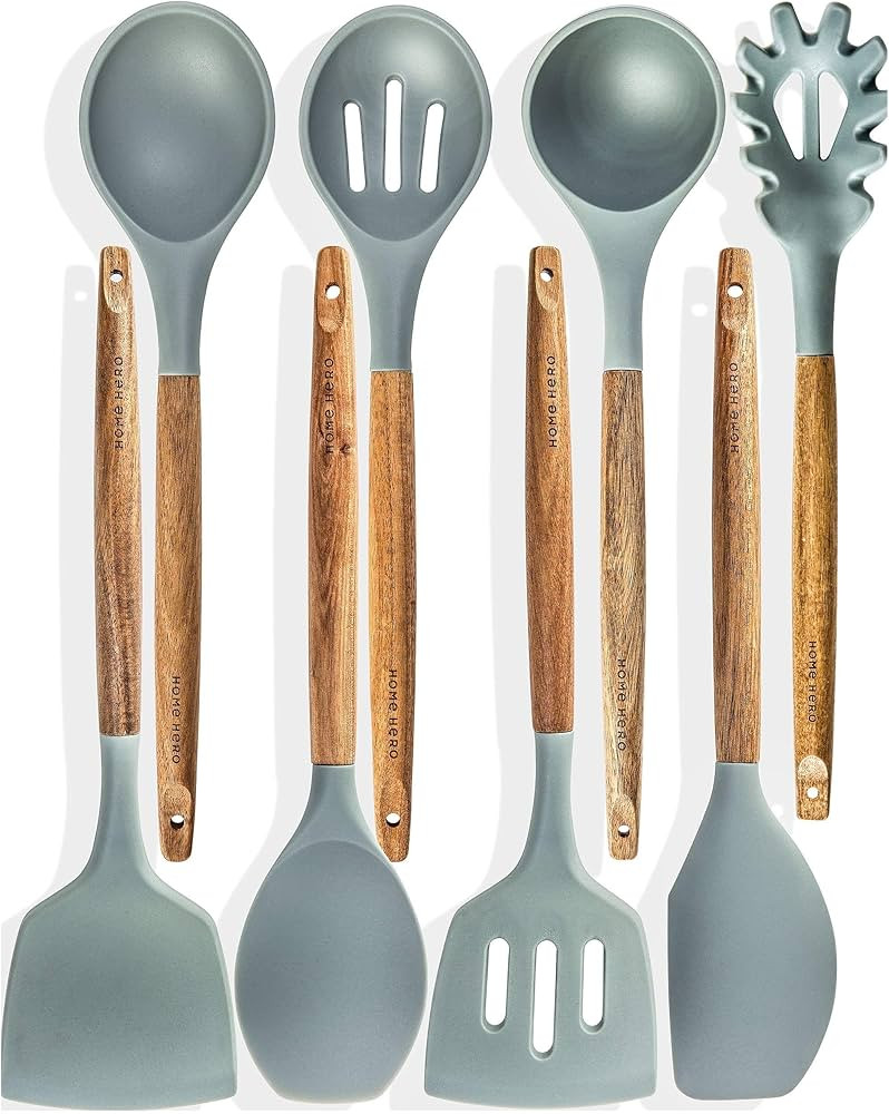 Home Hero Kitchen Utensils Set - Cooking Utensils Set with Spatula - First Home Essentials Utensi... | Amazon (US)