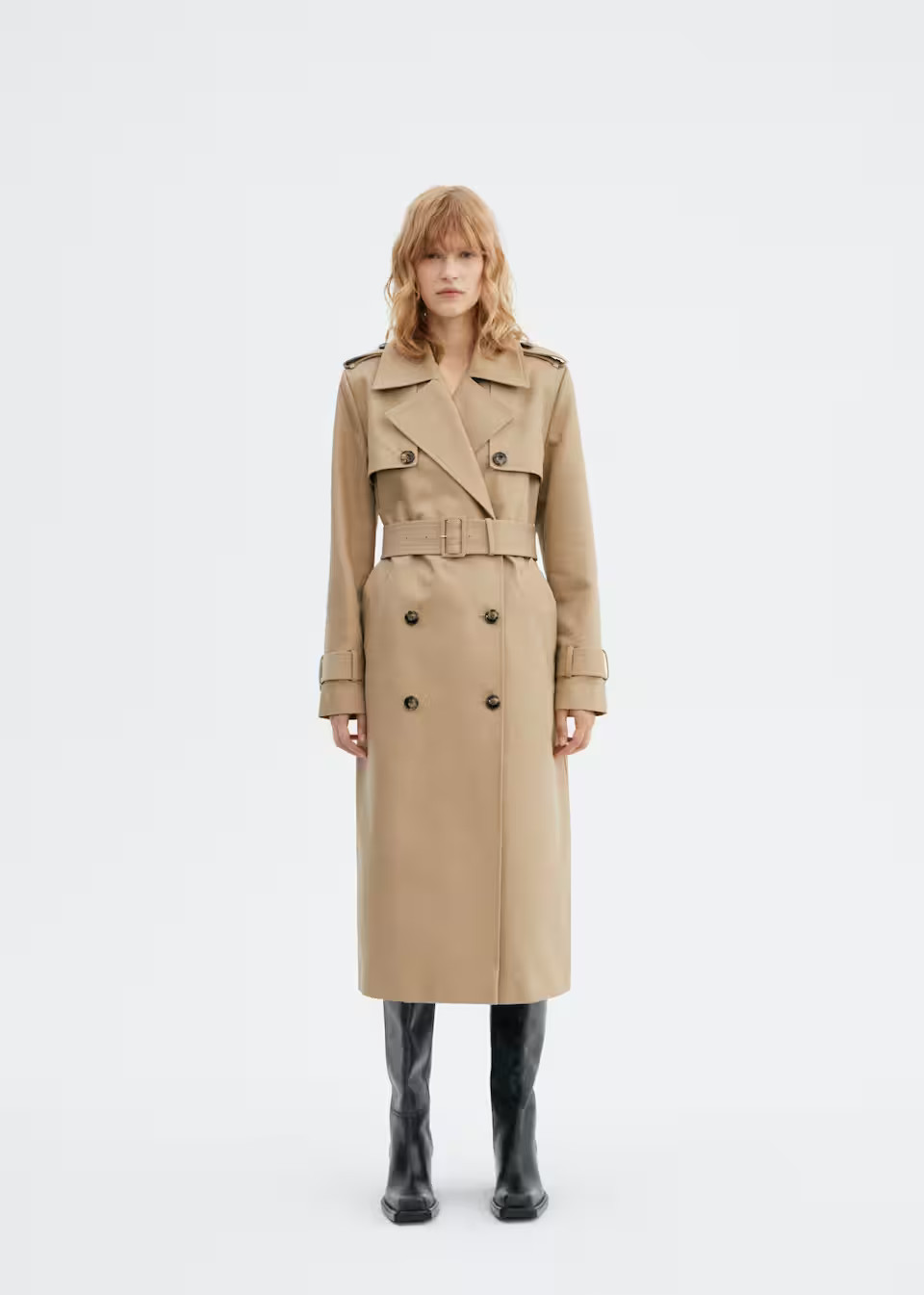 Water-repellent premium trench coat -  Women | Mango USA | MANGO (US)
