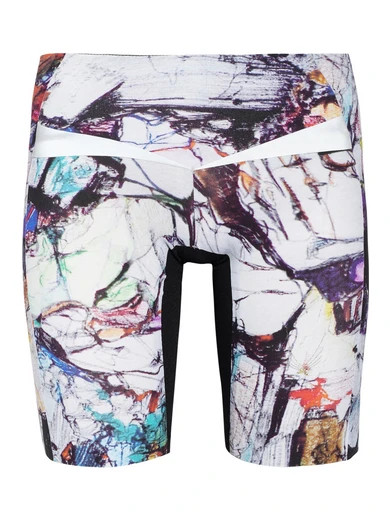 Krypton printed stretch cycling shorts | NET-A-PORTER (US)