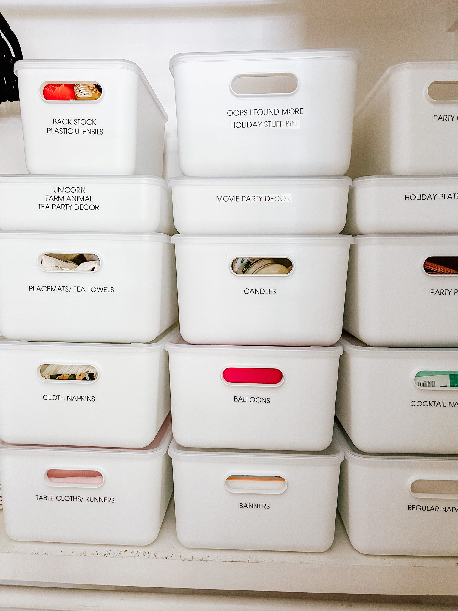 Shop our FAVE white bins + label maker!! 


#LTKhome #LTKfamily #LTKkids