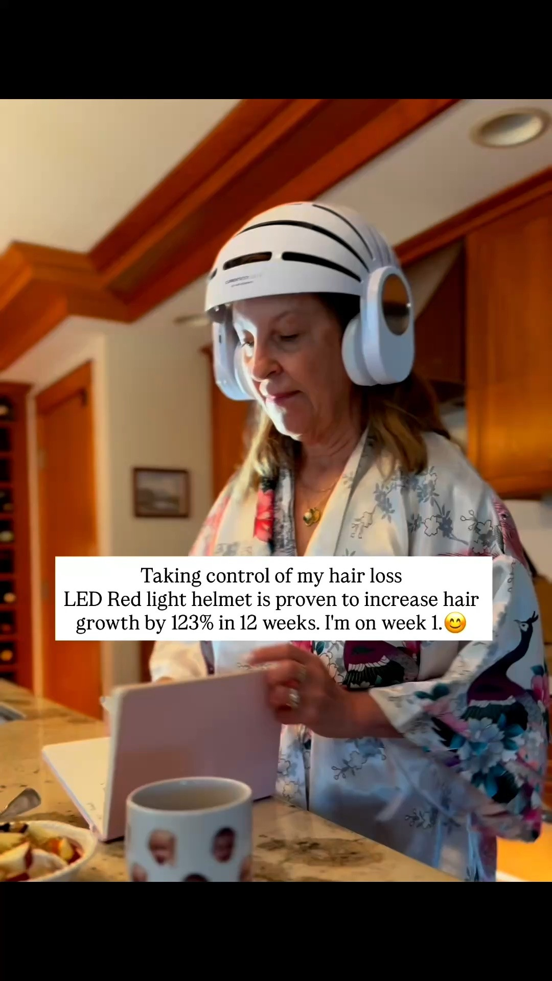 Taking control of my hair loss. 

I'm one week into wearing the current body LED regrowth device. I can't wait to see what my hair looks like at the end of 12 weeks.

#LTKselfcare #LTKmorningroutine #LTKOver40